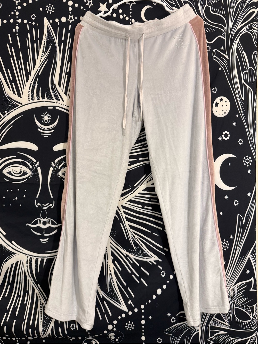Juicy Couture - Mid Rise Wide Leg Pants 🩵🩷